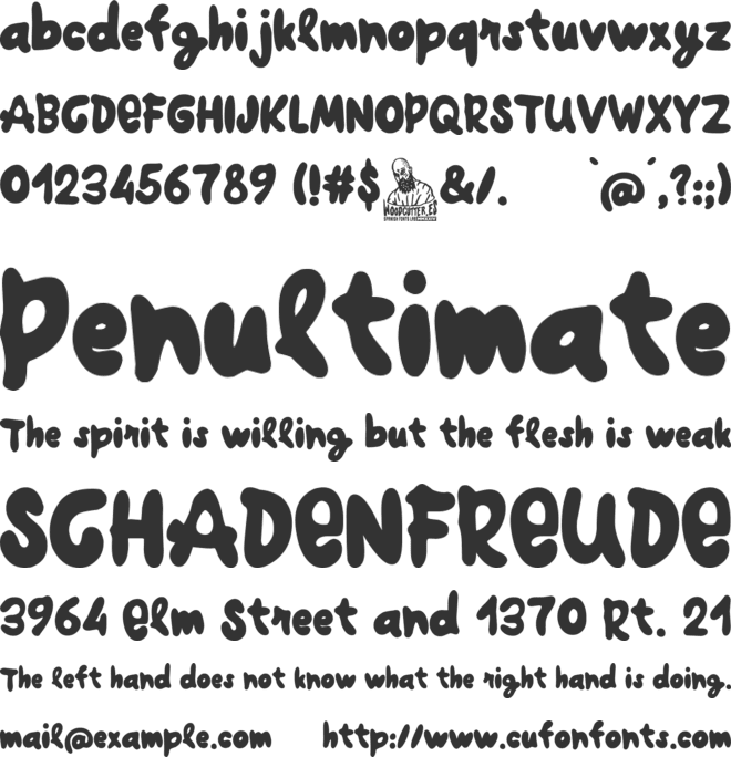 The Big Joe font preview