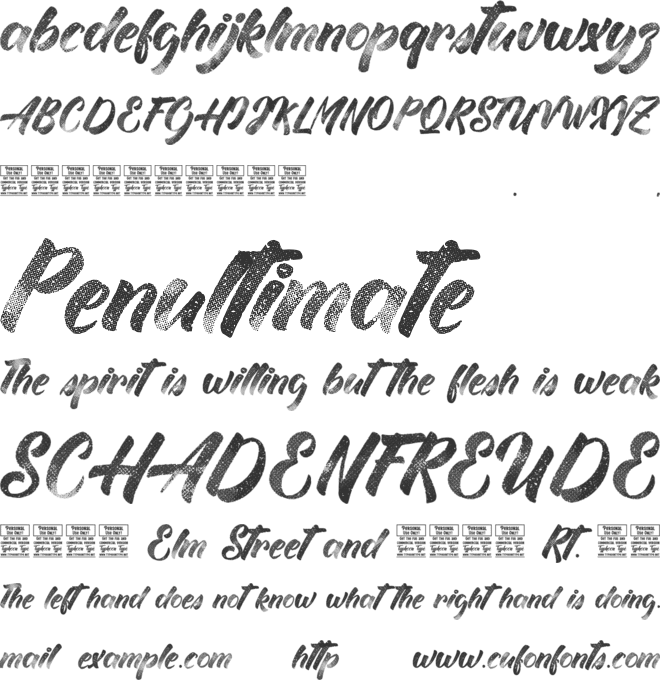 Jackie Quill - Personal Use font preview