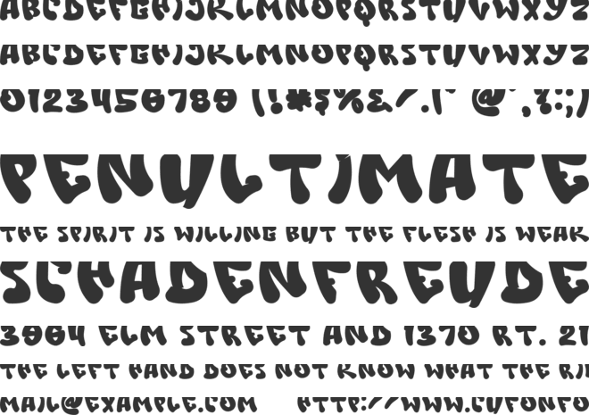 Adore Love Deco font preview