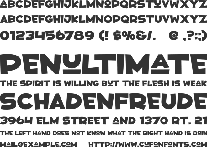 Just Beige font preview