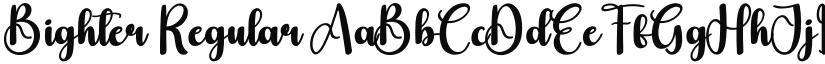 Bighter font download