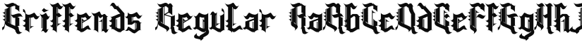 Griffends font download