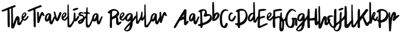 TheTravelista font download