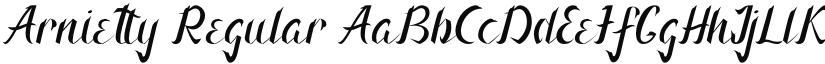 Arnietty font download