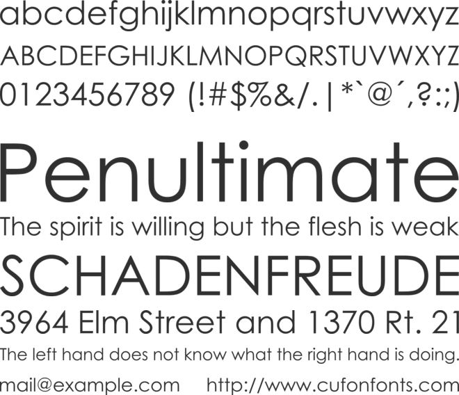 century gothic fonts free