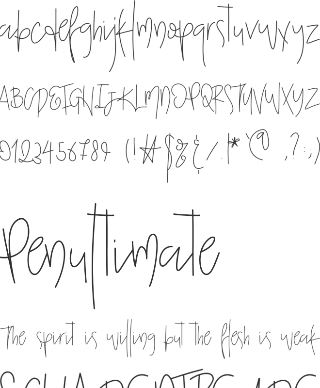 SophisticatedOutfit font preview