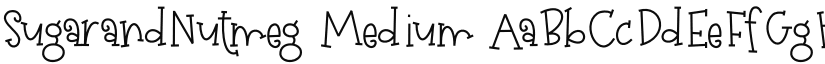 SugarandNutmeg font download