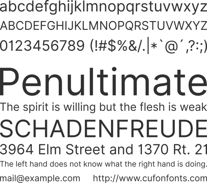 Free font Inter by Rasmus Andersson — FontsArena