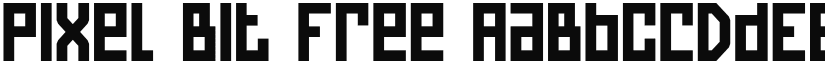 Pixel Bit font download