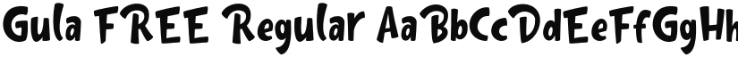 Gula FREE font download