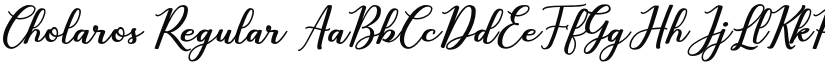 Cholaros font download