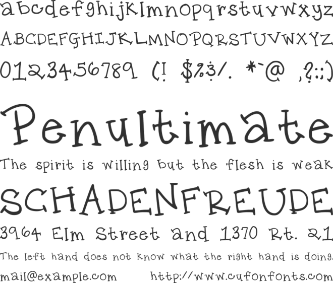 ks prep font preview