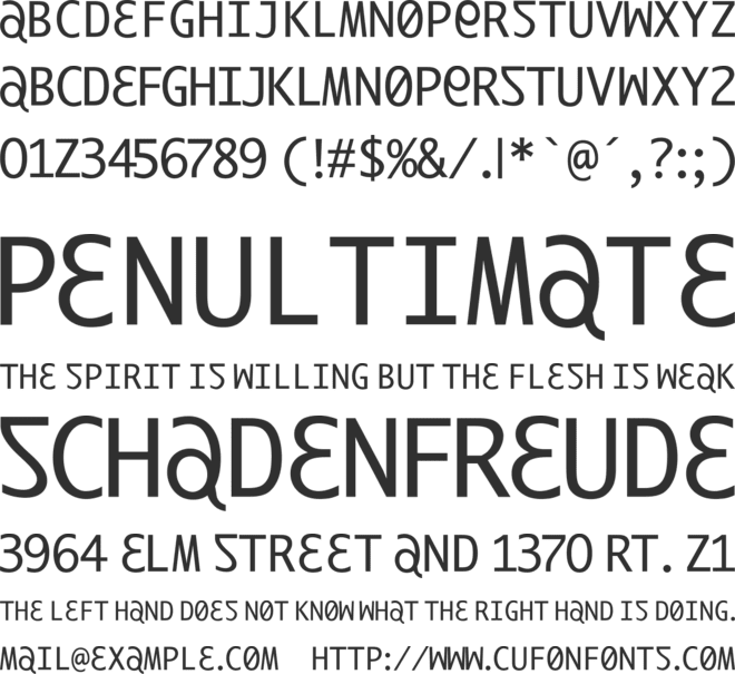 ILikeOffenbach font preview