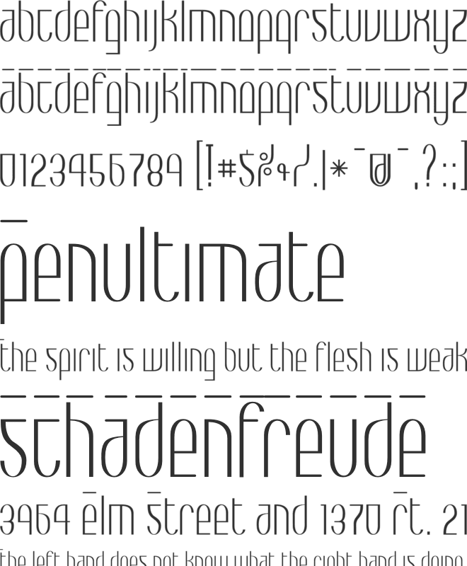 Max font preview