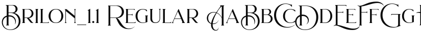 Brilon_1.1 font download