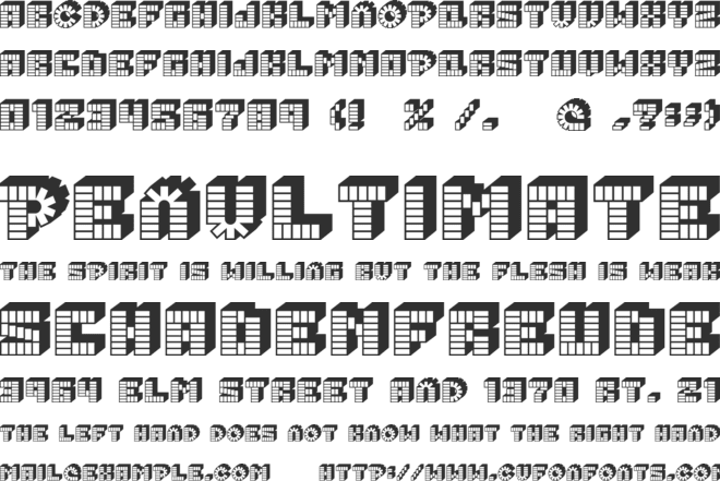 PEZ_font font preview