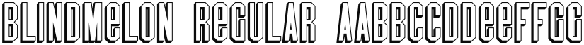 BlindMelon font download