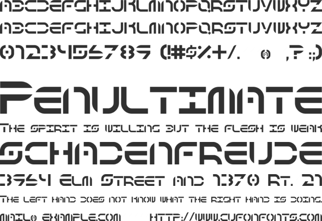 BASEv1 font preview