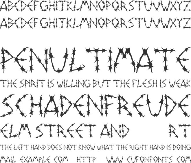 Bardos Cl font preview