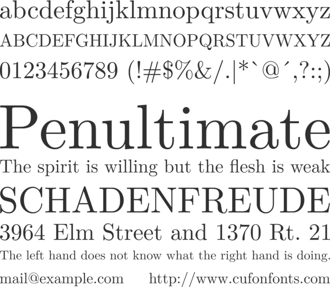 latin modern roman dunhill caps font