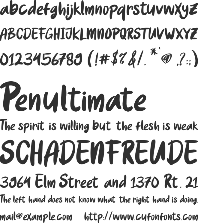 Hellokids font preview