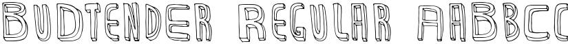 BuDtendEr Regular font