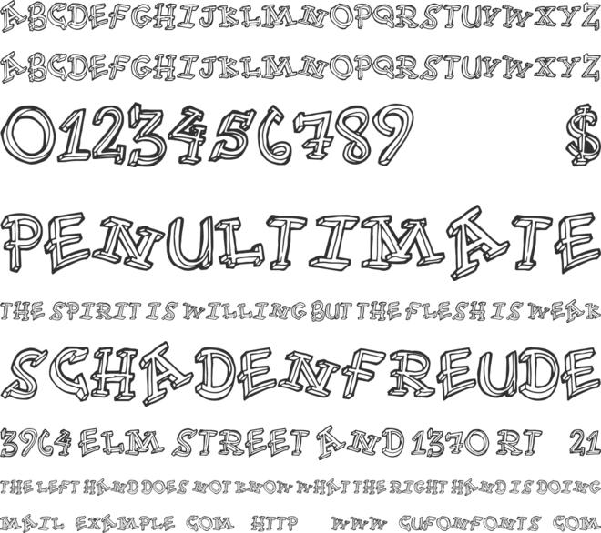 FunTime font preview