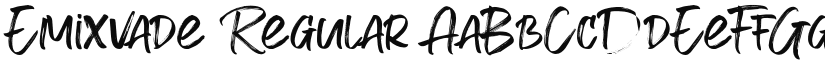 Emixvade font download