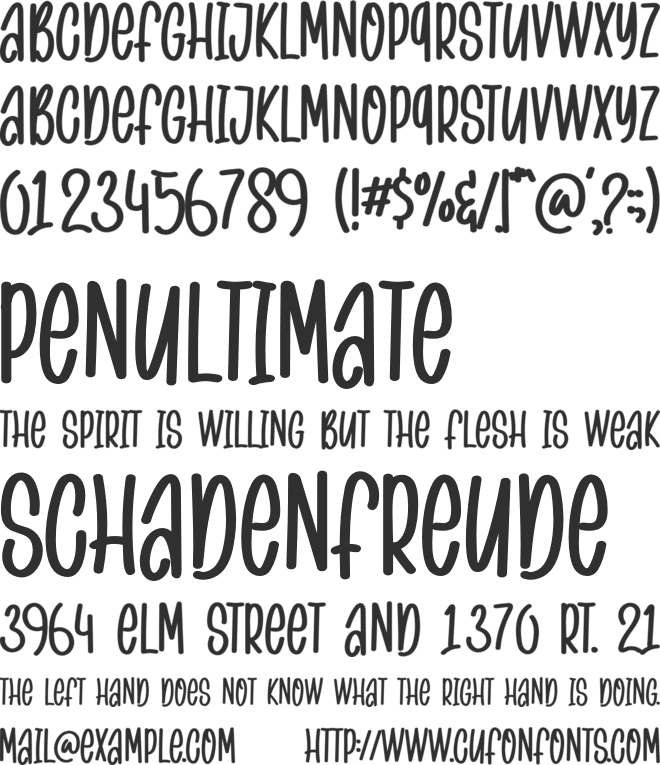 VALENT LOVEY font preview