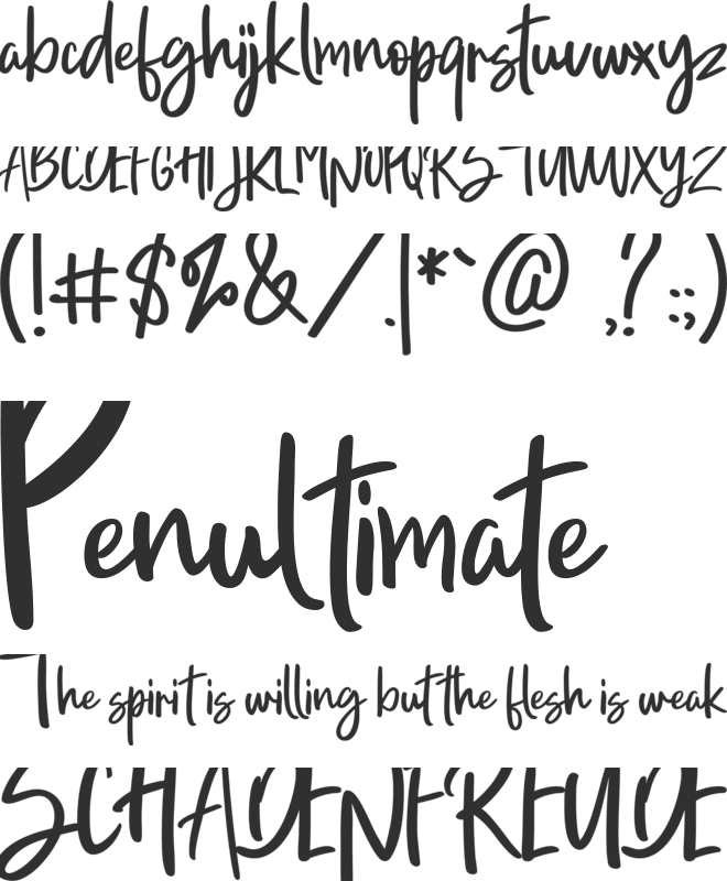 brewoke font preview