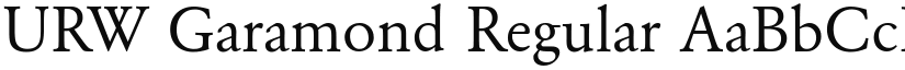 URW Garamond font download