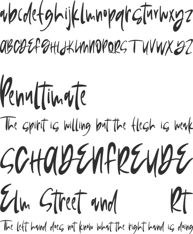 Mayasi FREE font preview