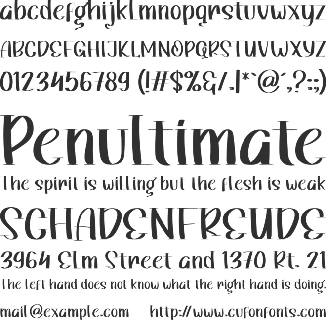 JIRUT font preview