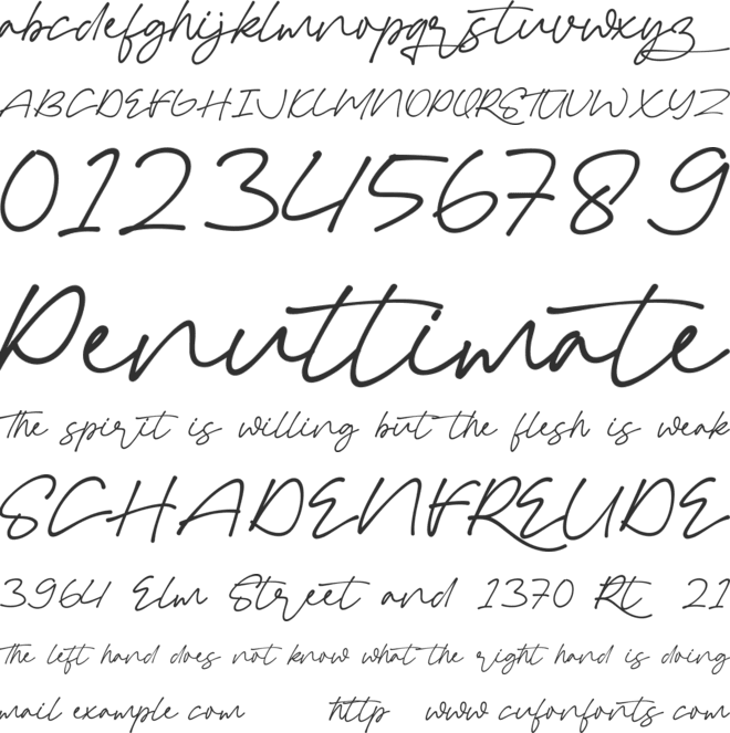 Love_Memories font preview