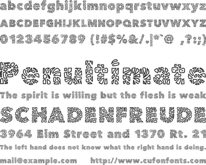 RGSpotch font preview