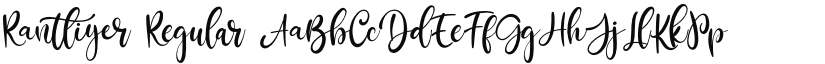 Rantliyer font download