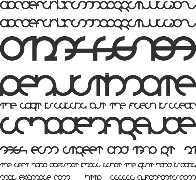 MDRS-FD01 font preview