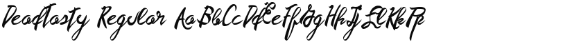 DeadTasty font download