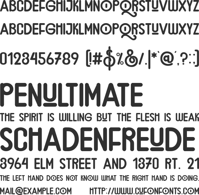 brustoni font preview