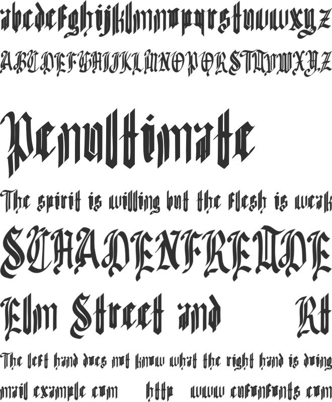 Dagose FREE font preview