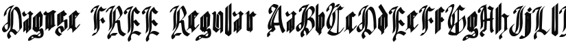 Dagose FREE font download