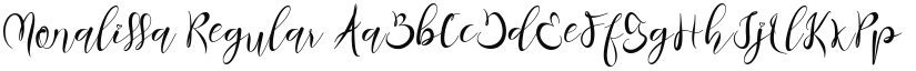 Monalissa font download