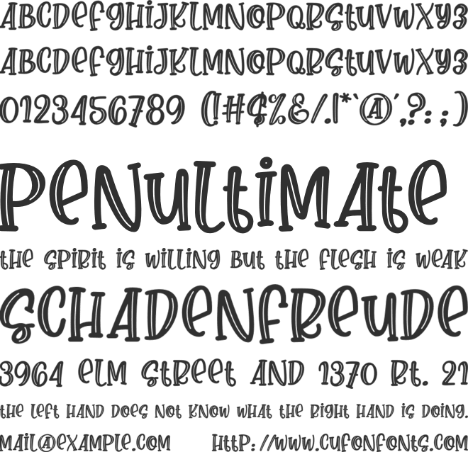 saferick font preview