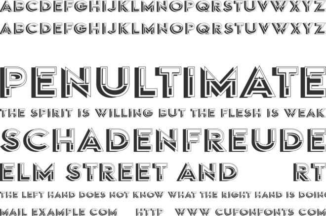 Princino font preview