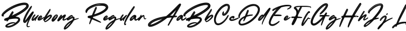 Blluebong font download