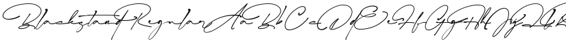 Blackstand font download