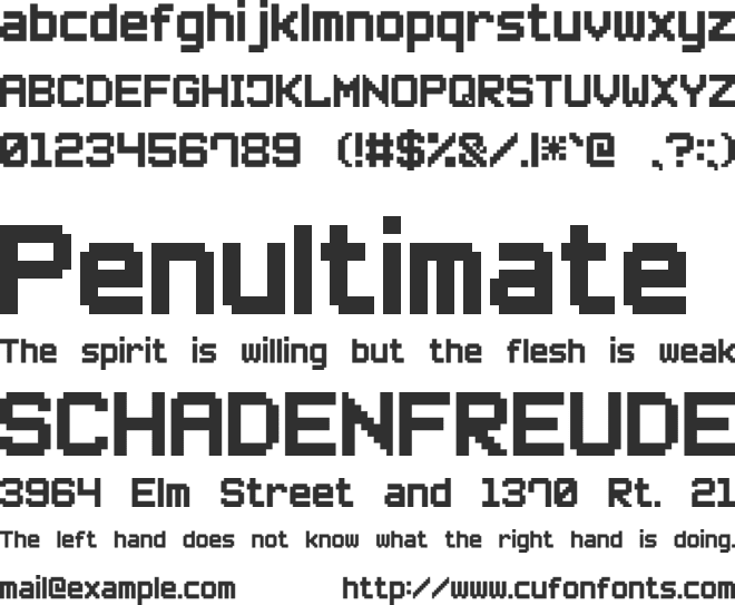 Small Pixel7 Font Download Free For Desktop And Webfont