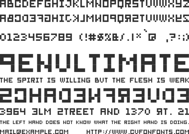 BitMirror font preview