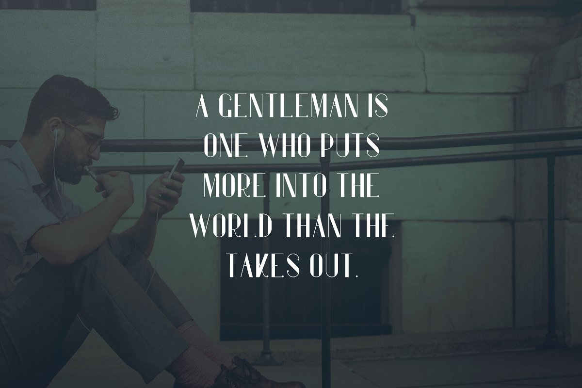 gentleman regular font free download