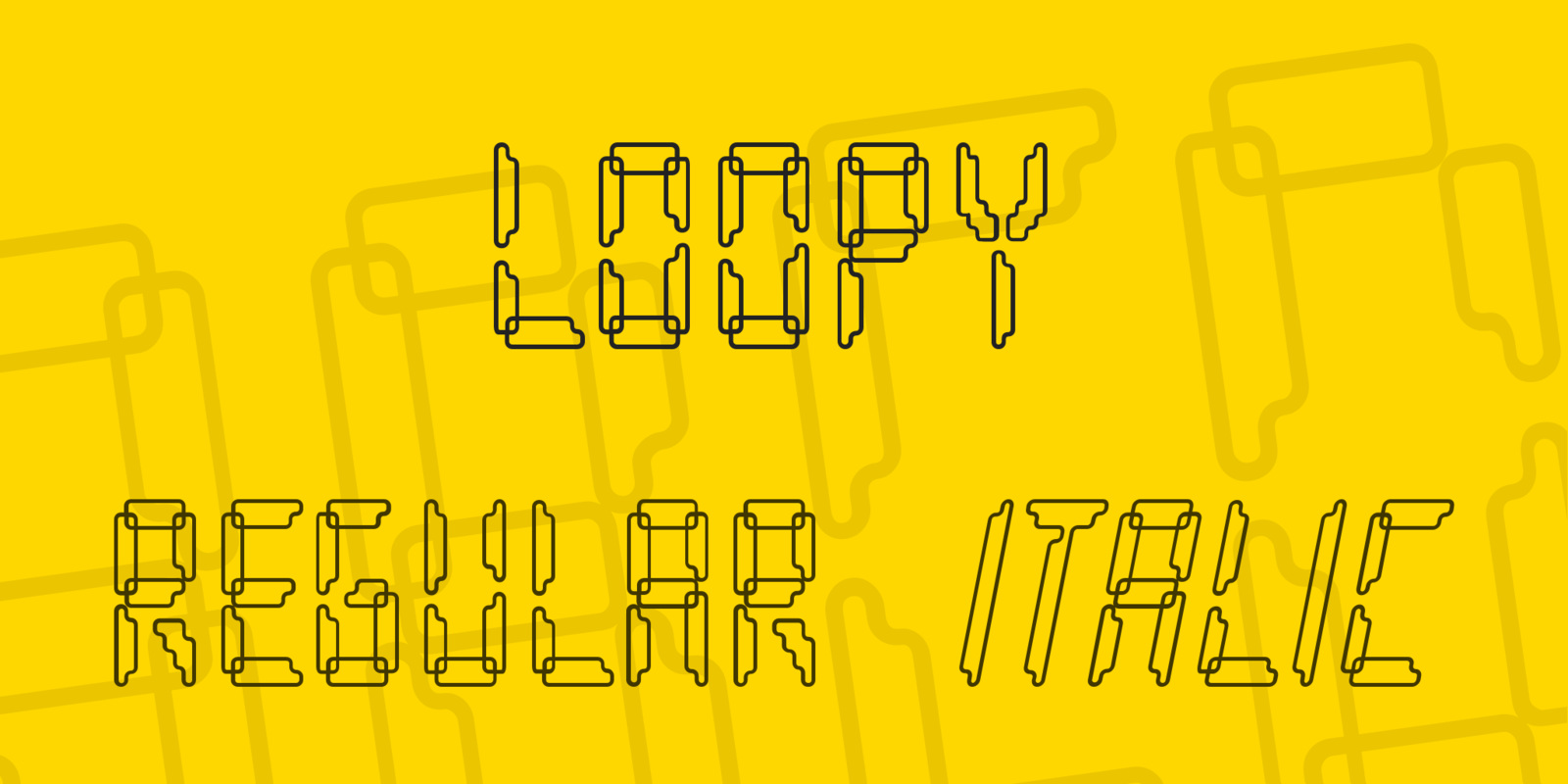 loopy cursive font free
